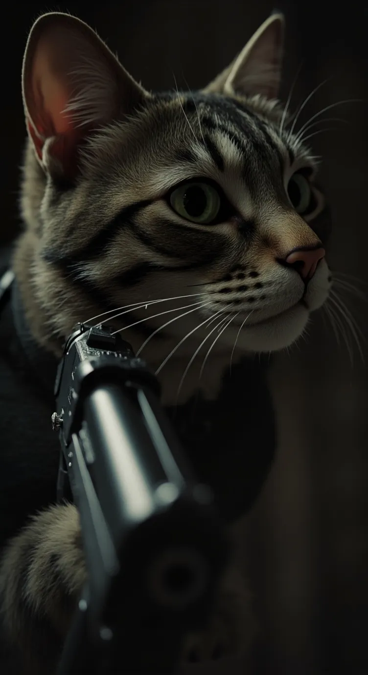 ai character: gato background