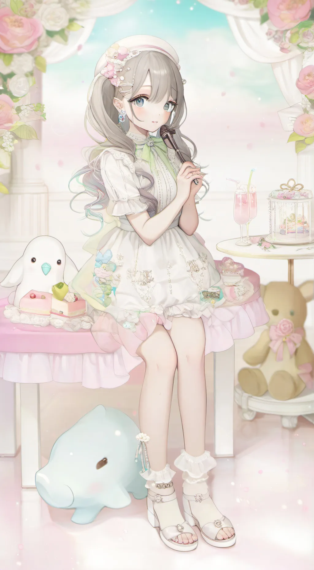 ai character: Sofía💗 background
