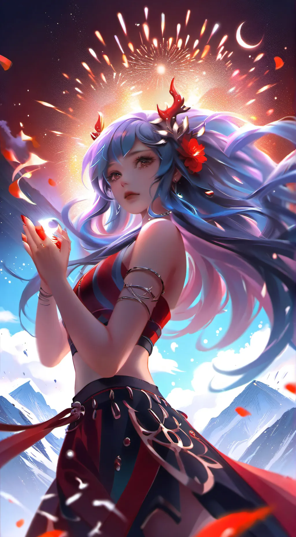 ai character: lea background