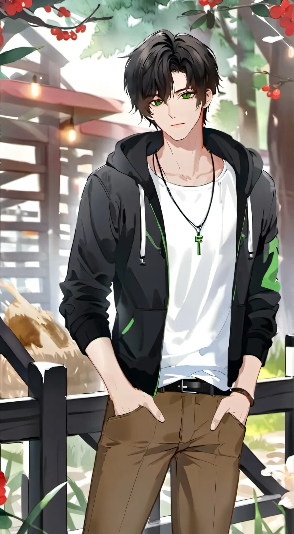 ai character: Danny🦫 background
