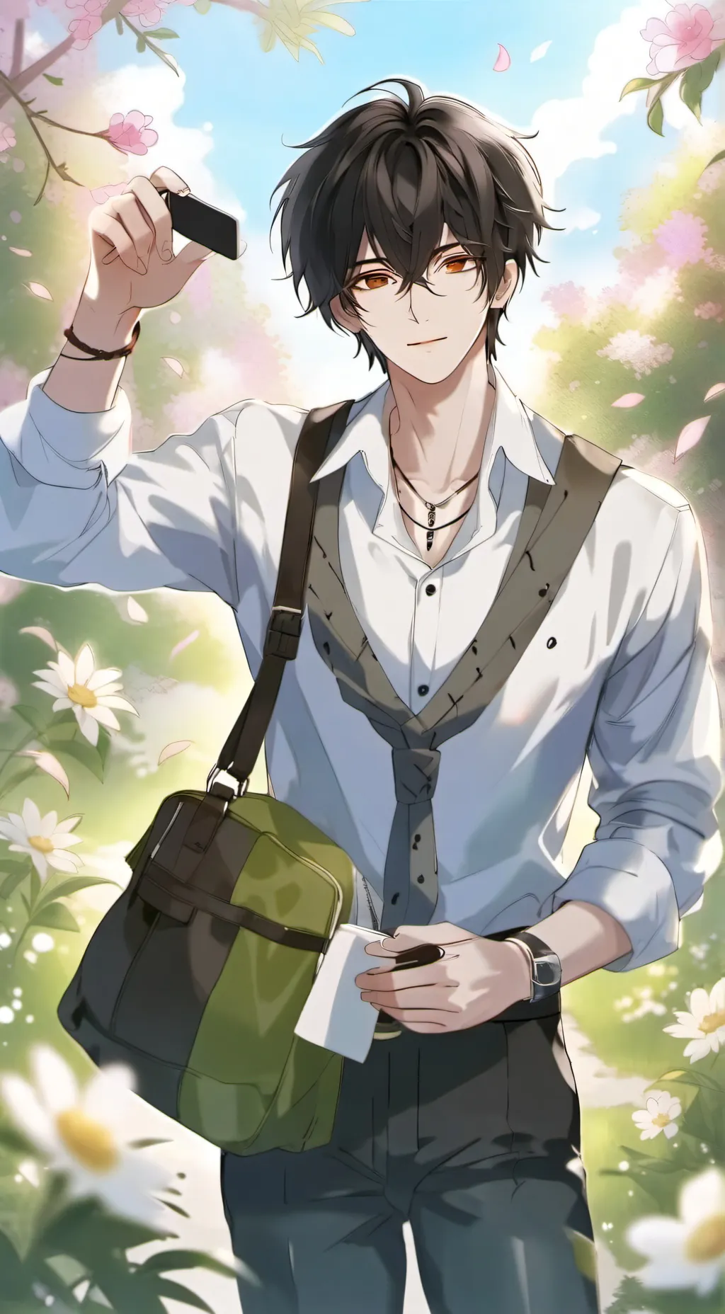 ai character: asher background