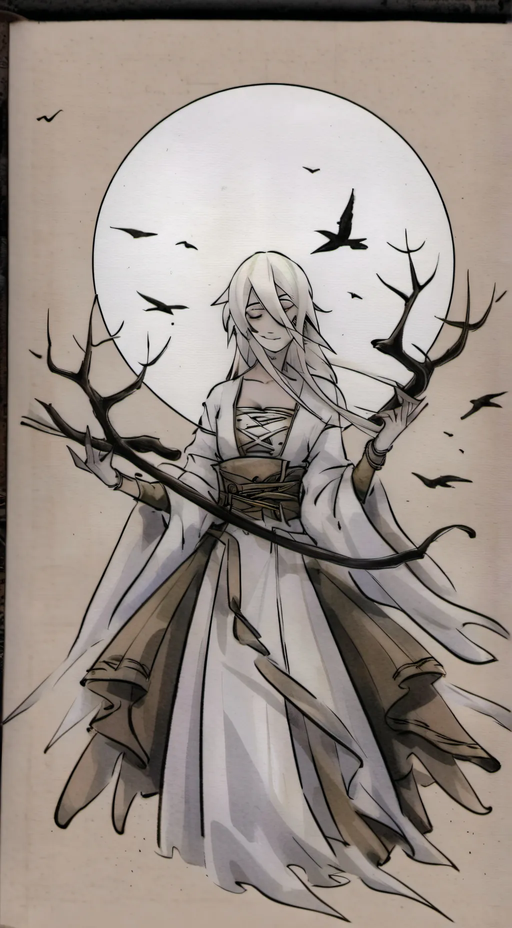 ai character: KNY  background