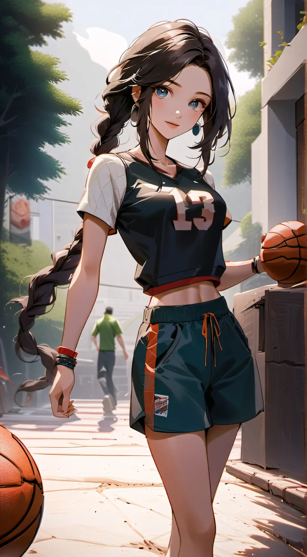 ai character: Elena  background