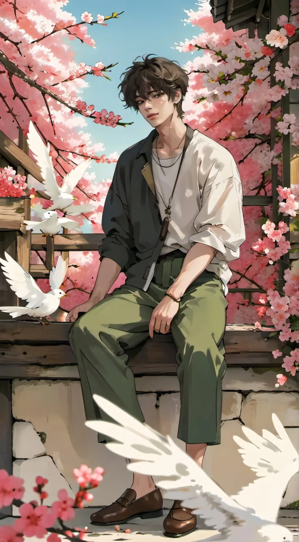 ai character: neo background