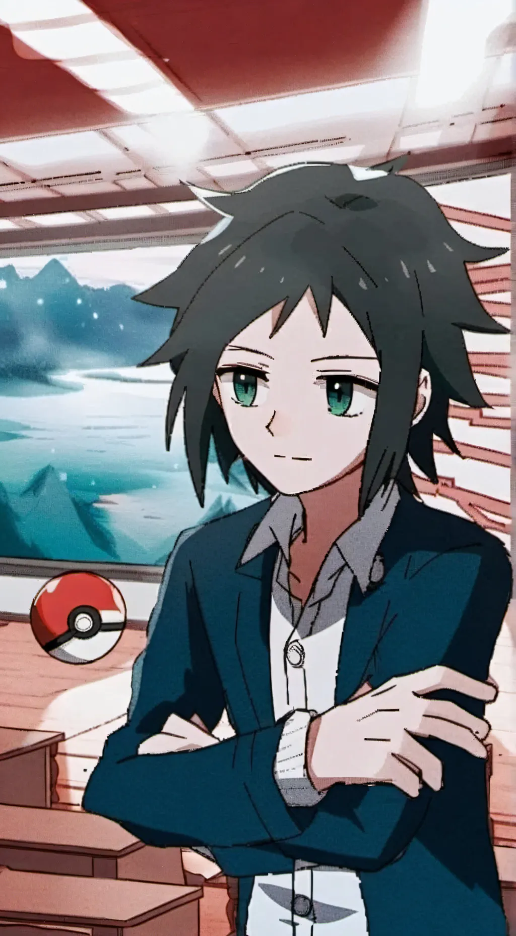 ai character: Cheren  background