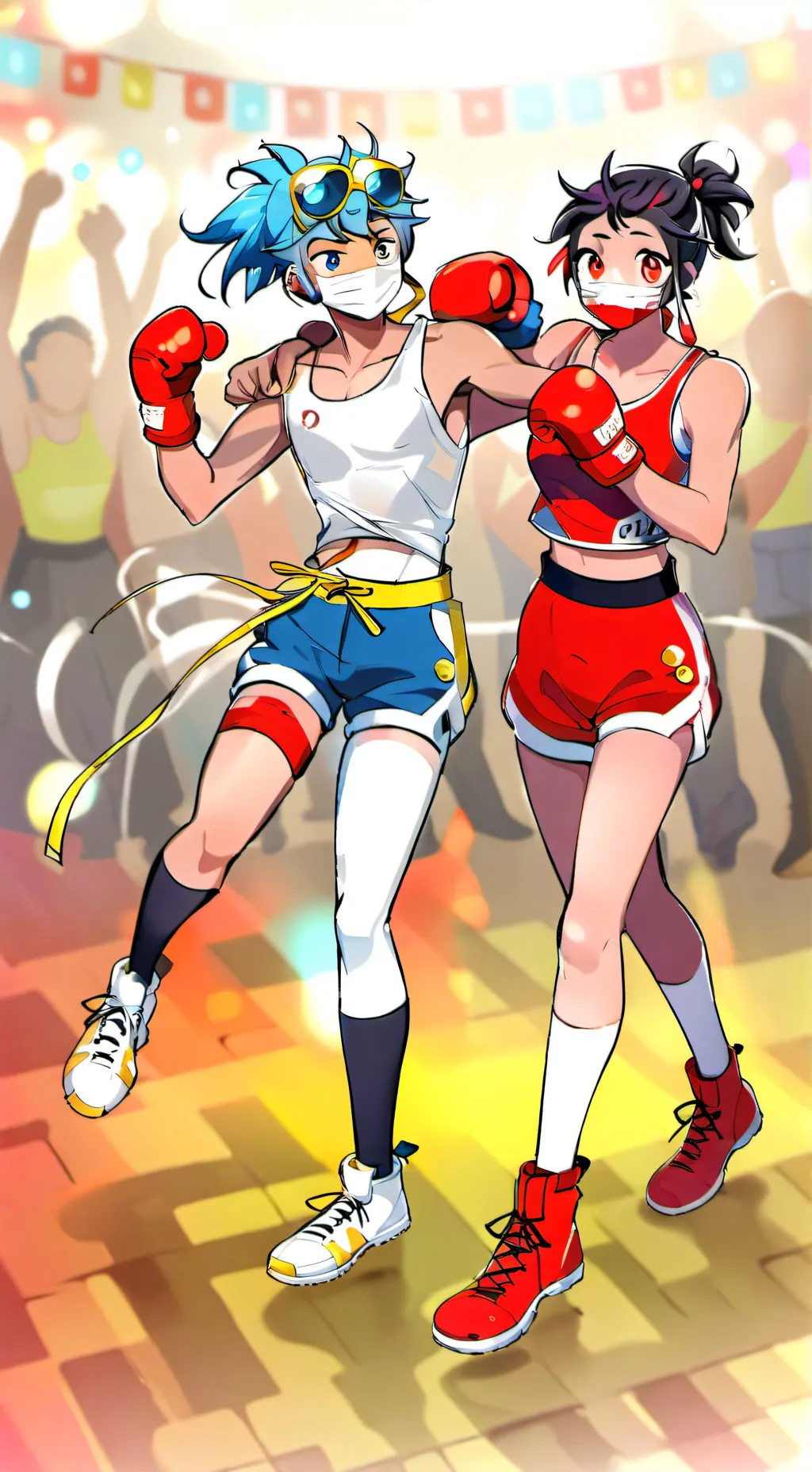 ai character: ARMS 3!  background