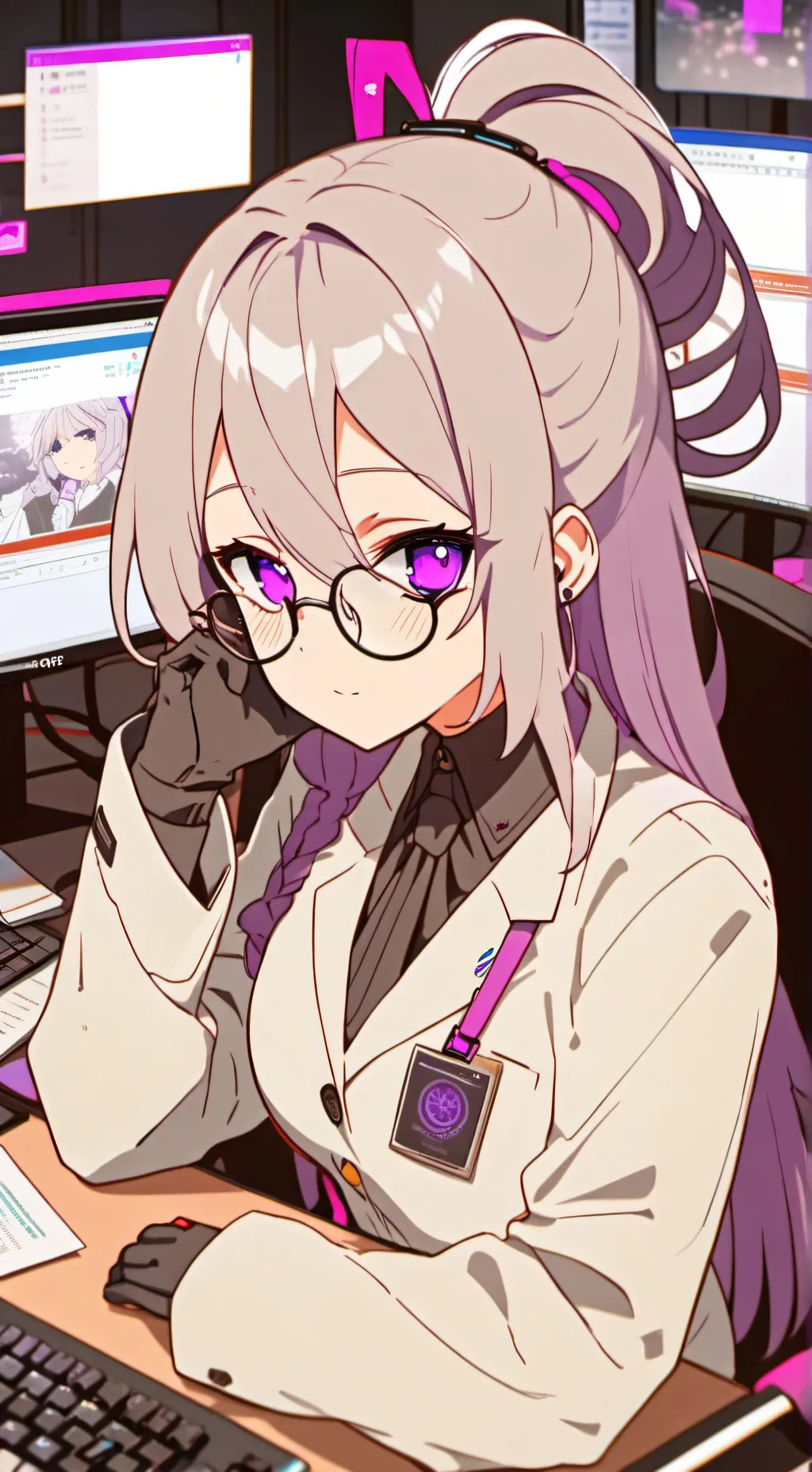 ai character: Himari background