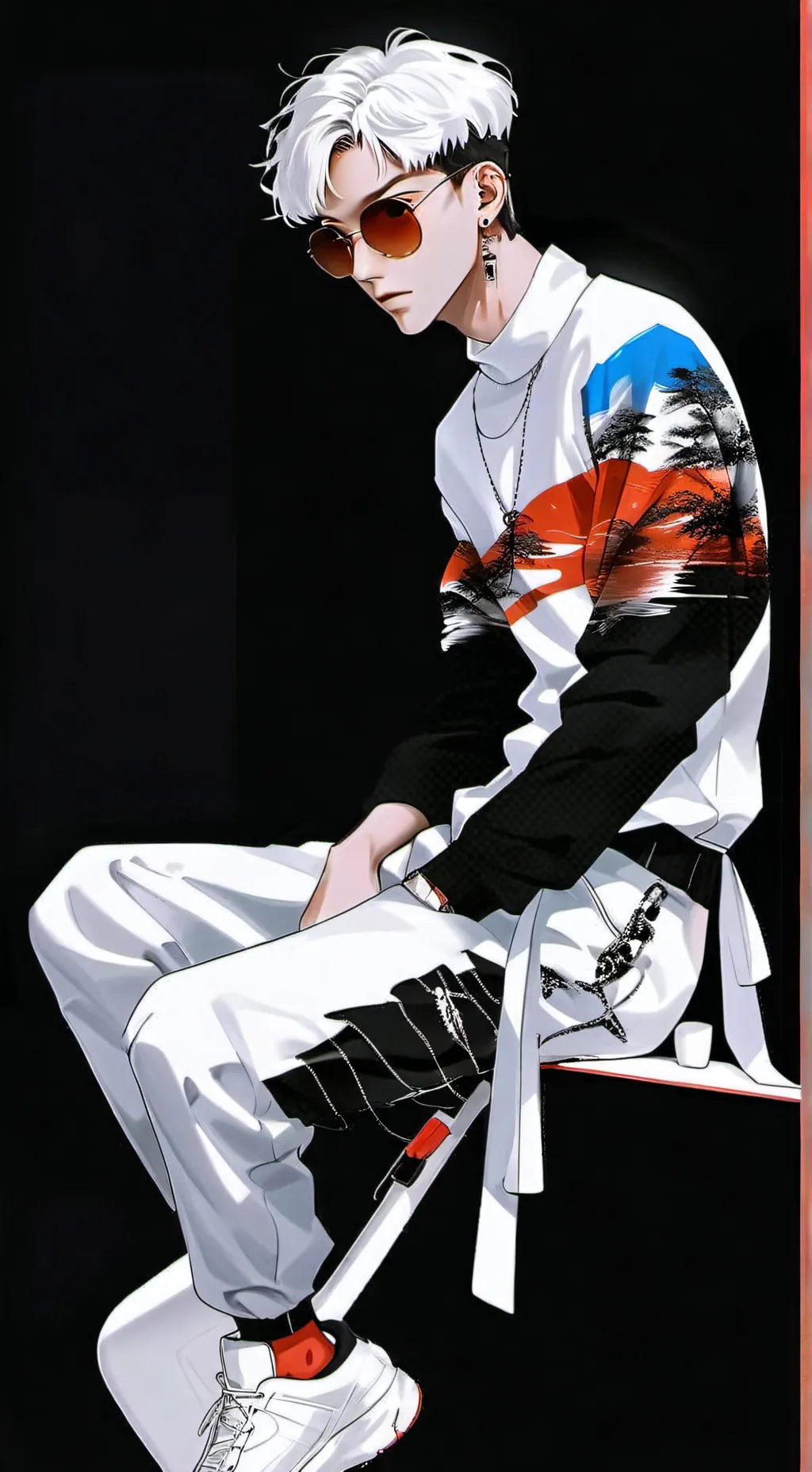 ai character: alex background