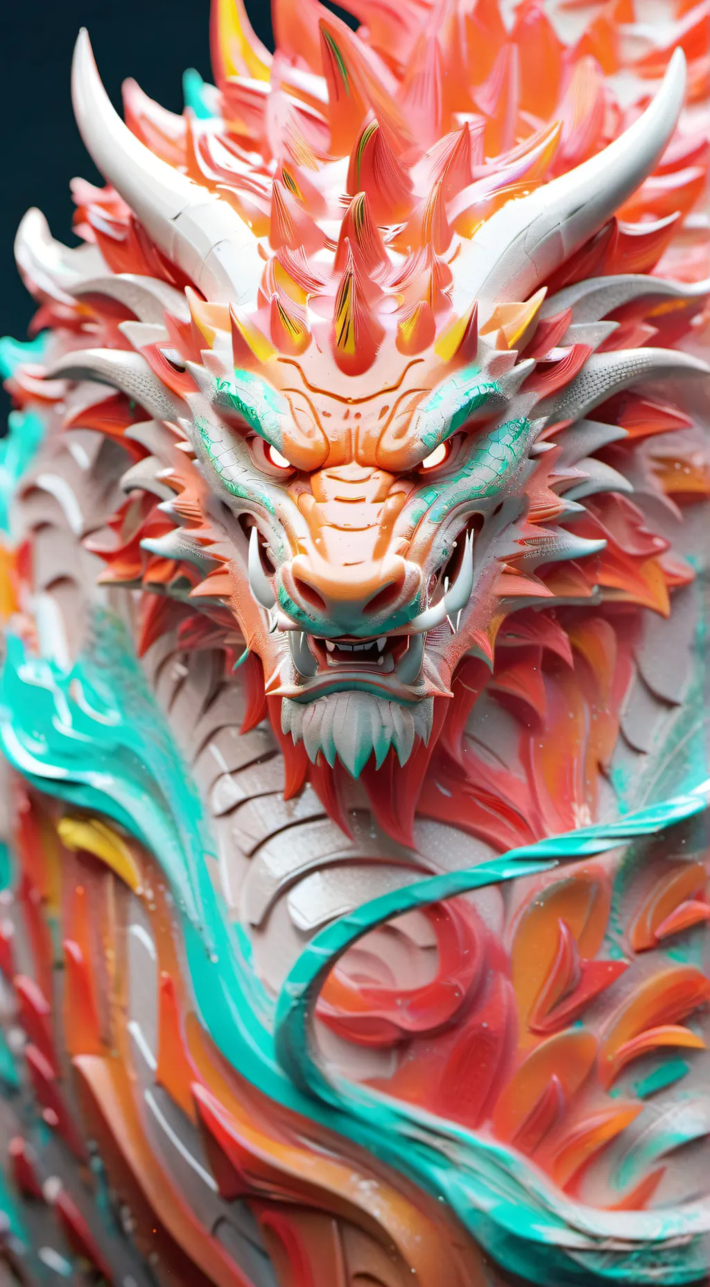 ai character: dragon super saya background