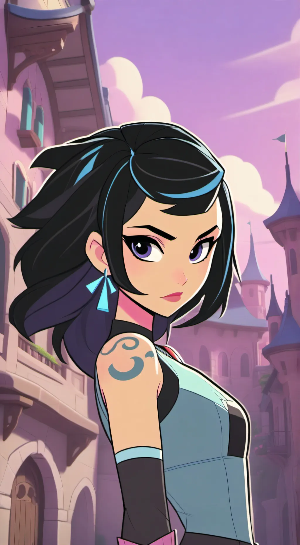ai character: Nico background