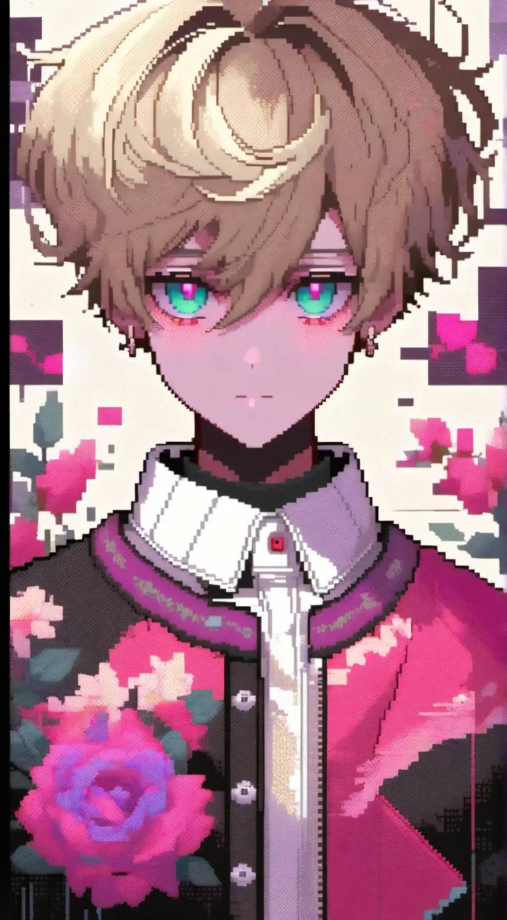 ai character: Aqua Hoshino  background
