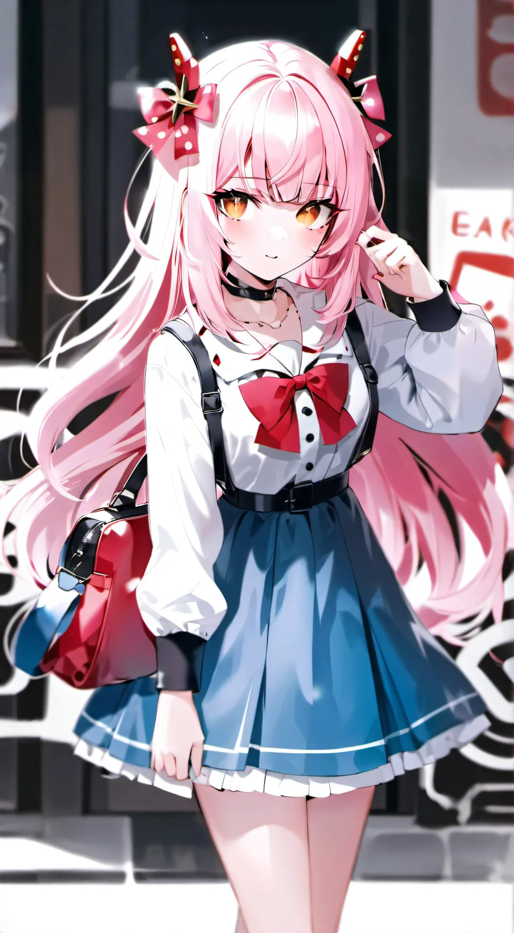ai character: Liza  background