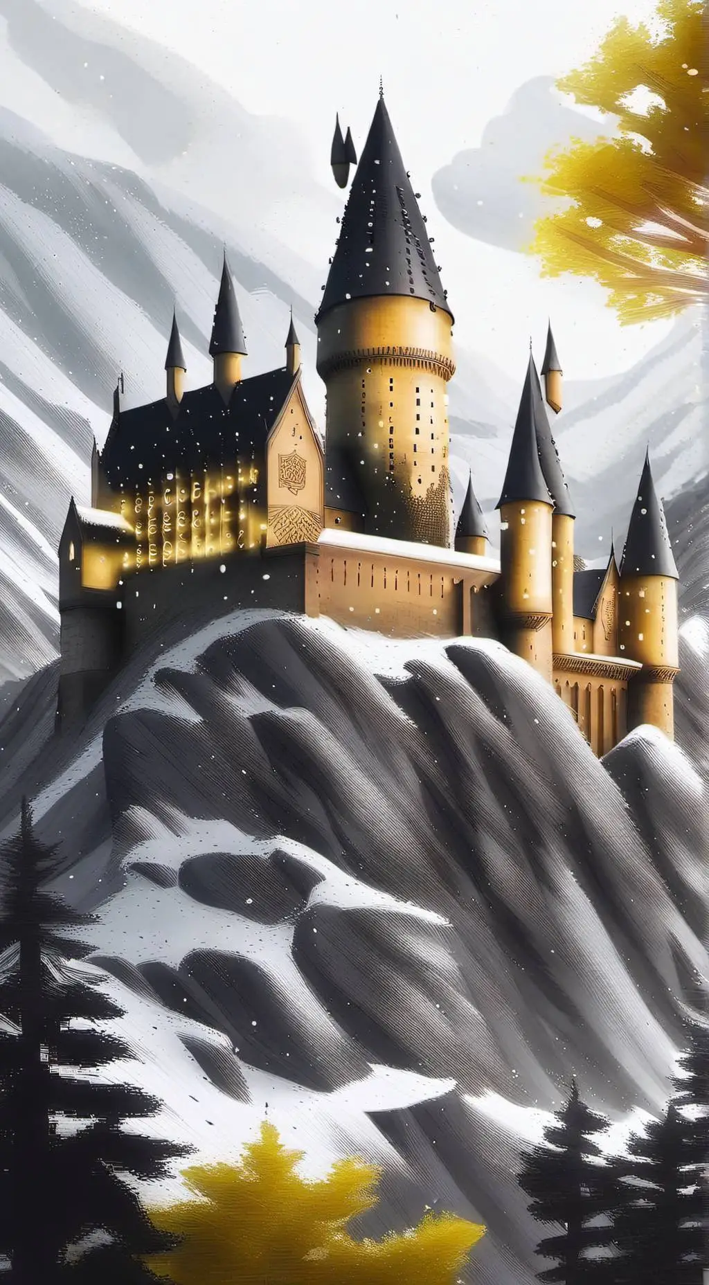 ai character: hogwarts  background