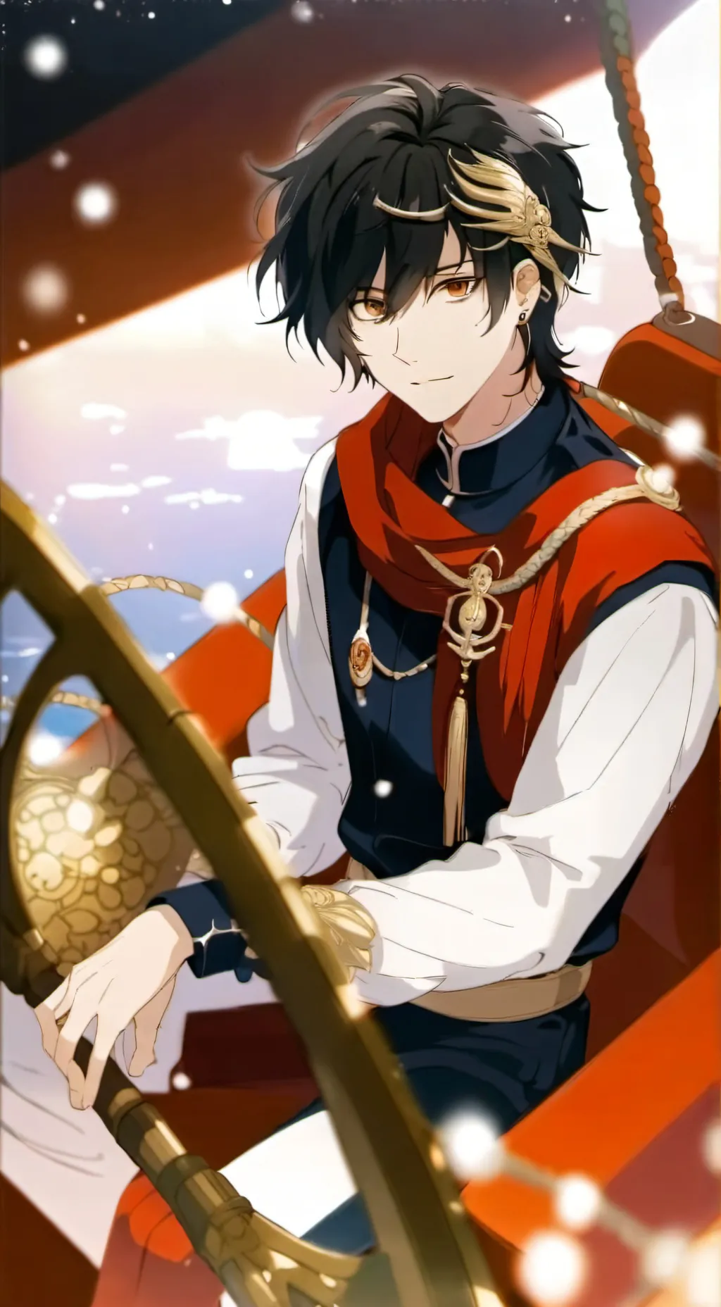 ai character: Hudson background