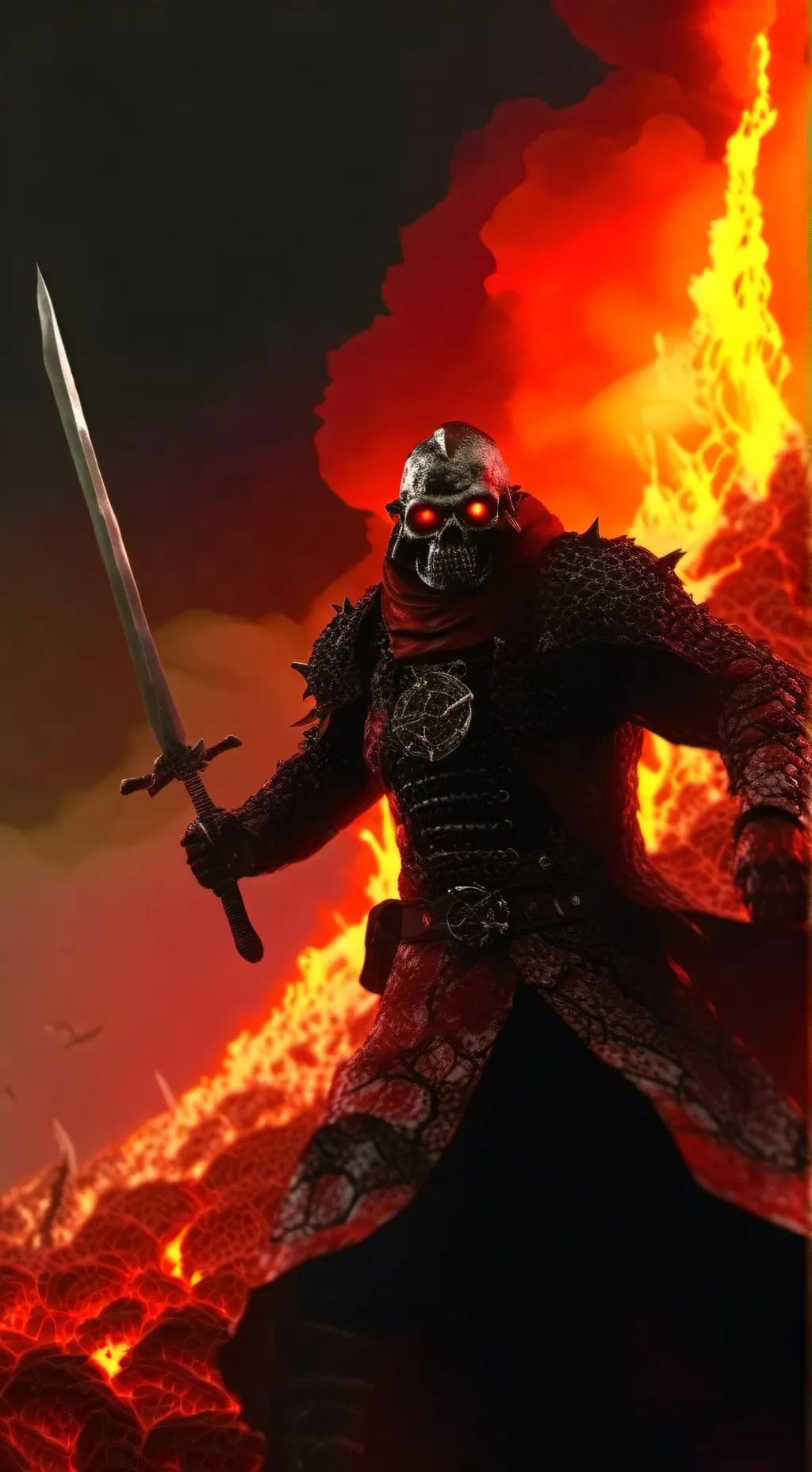 ai character: the DOOM SLAYER  background