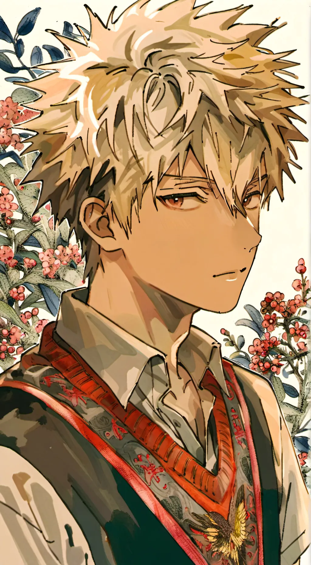 ai character: Bakugo background