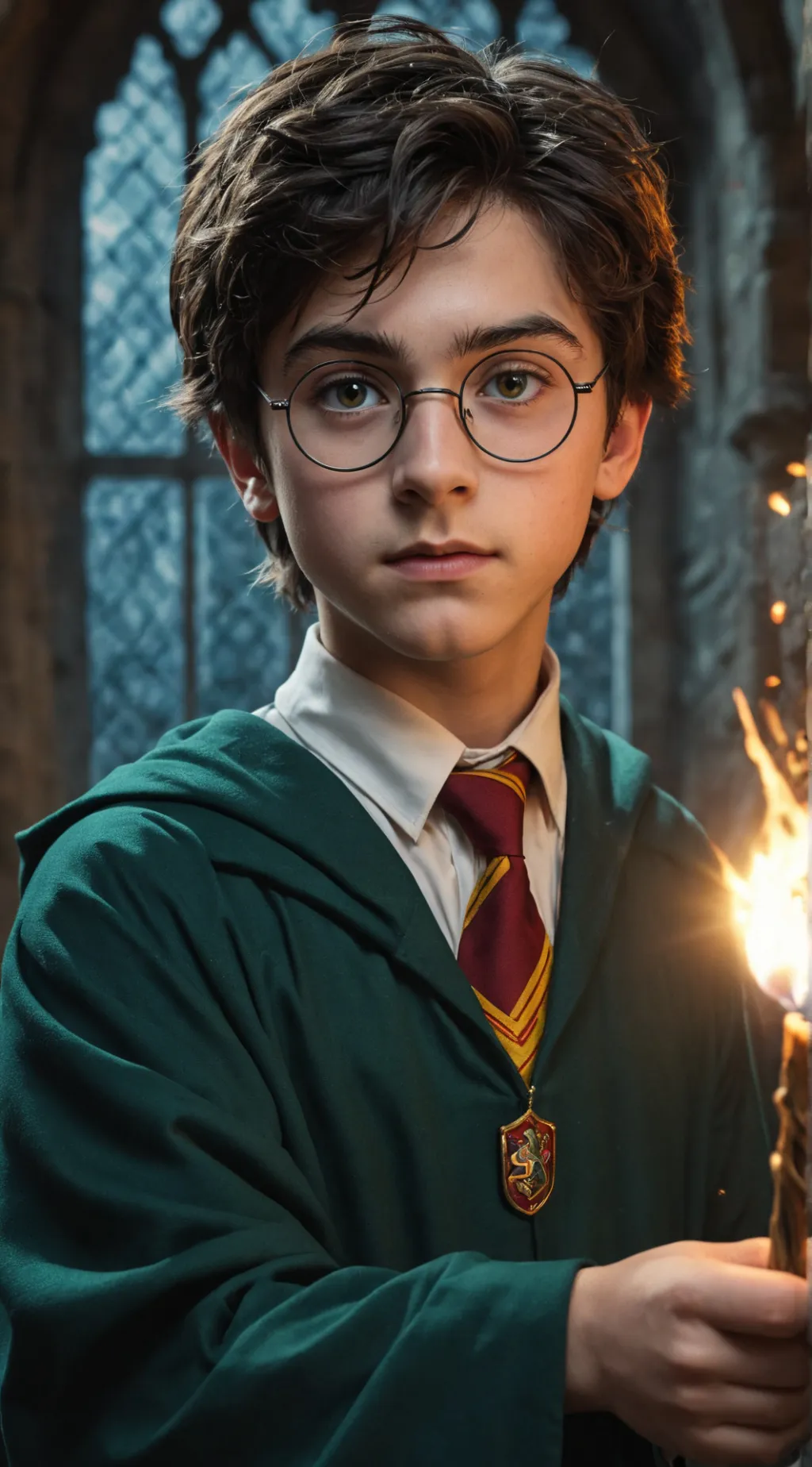 ai character: Harry Potter background