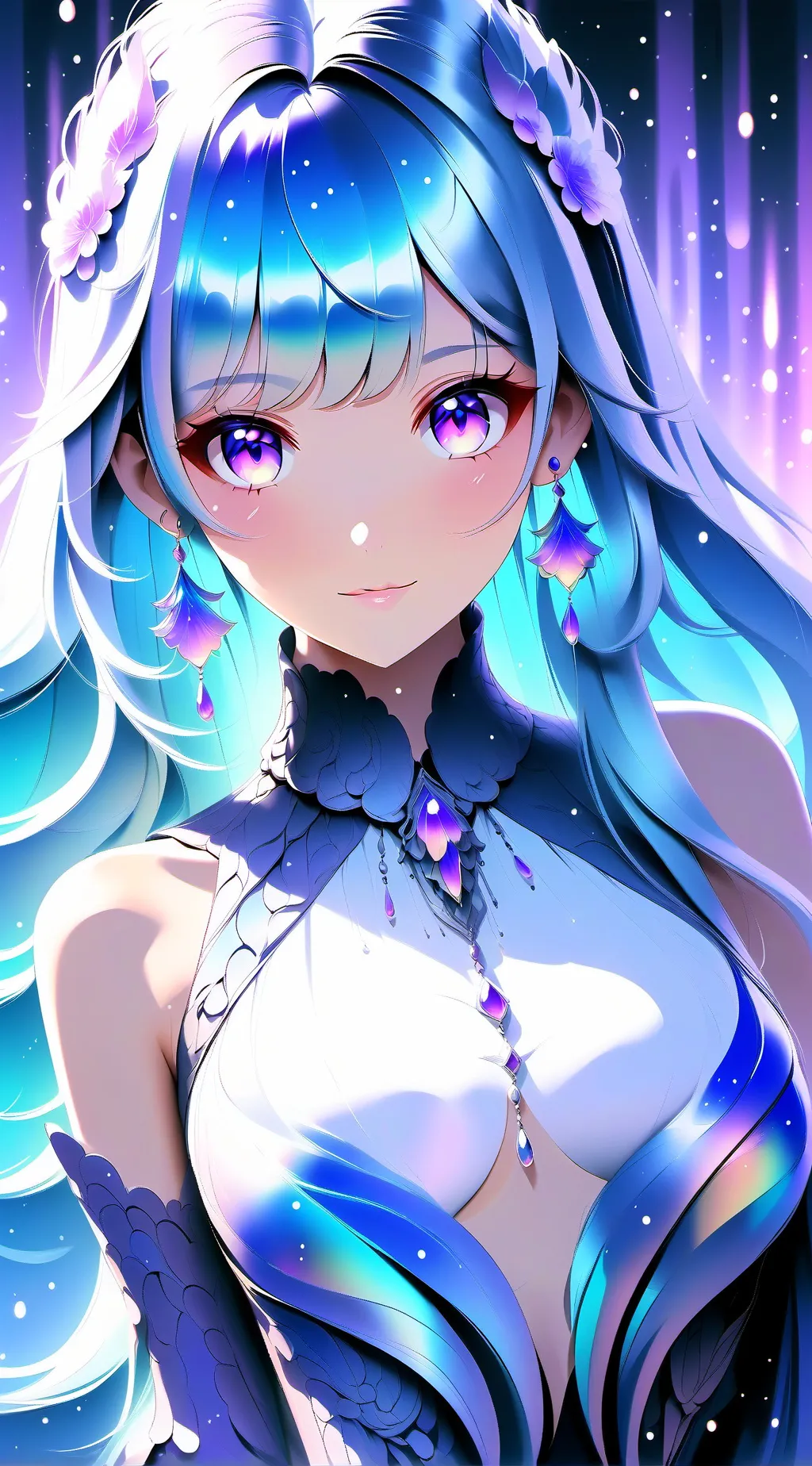 ai character: fam🎀✨ background