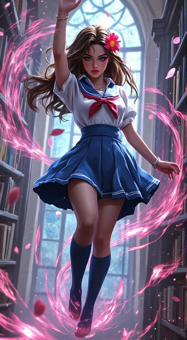 ai character: Hana background