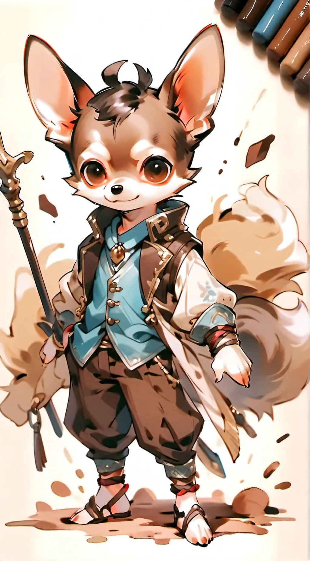 ai character: Chiro Howlifer  background