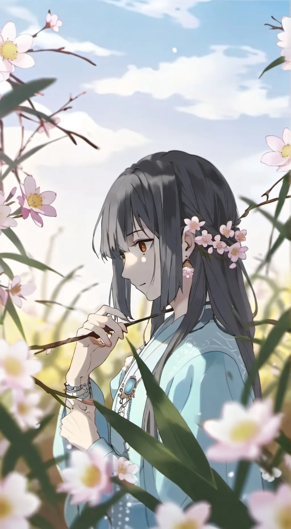 ai character: Frisk background