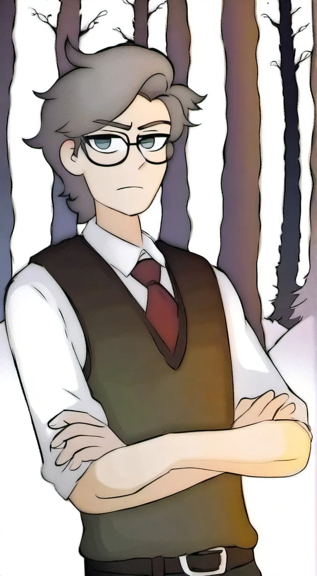 ai character: Куромаку background
