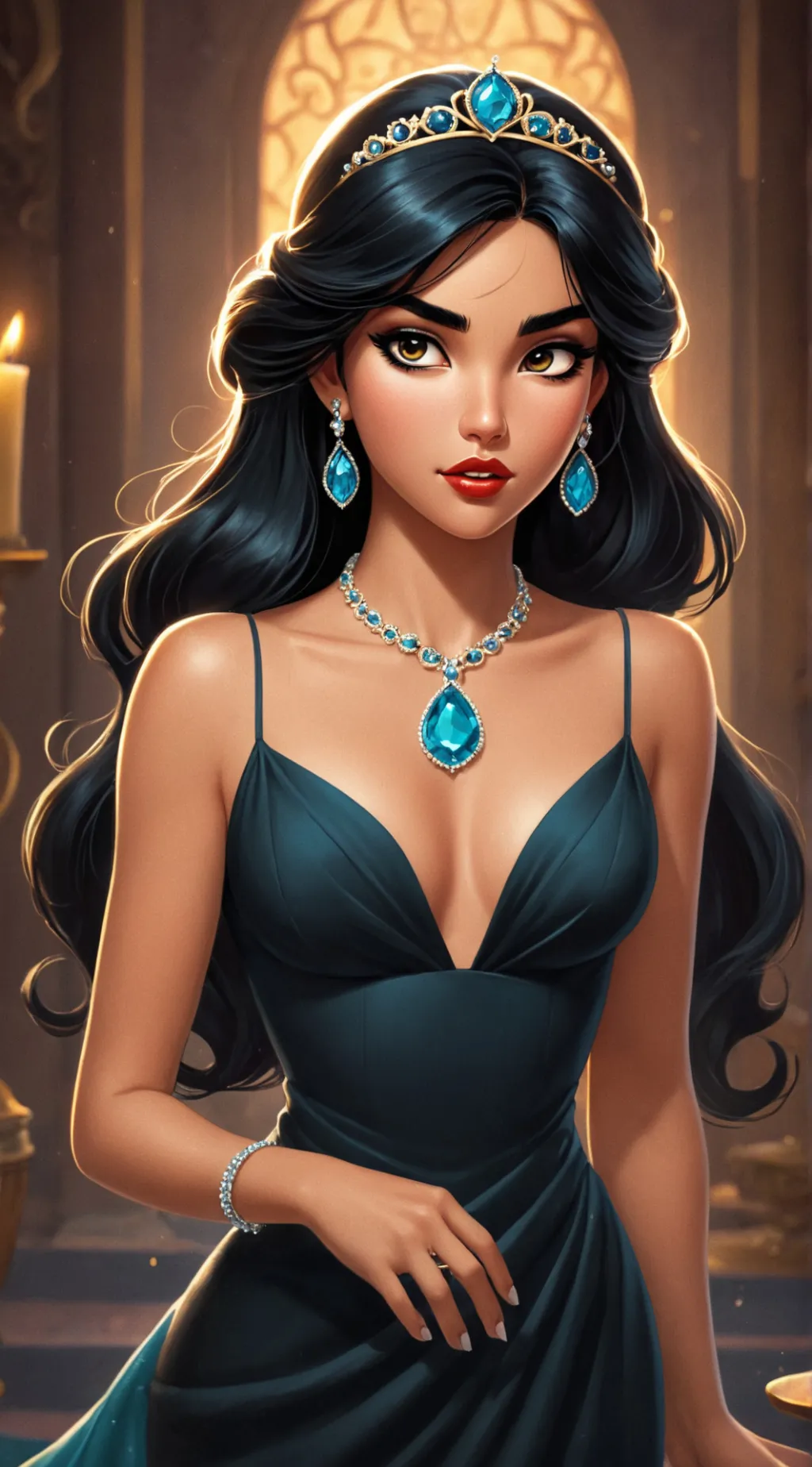 ai character: Layla  background