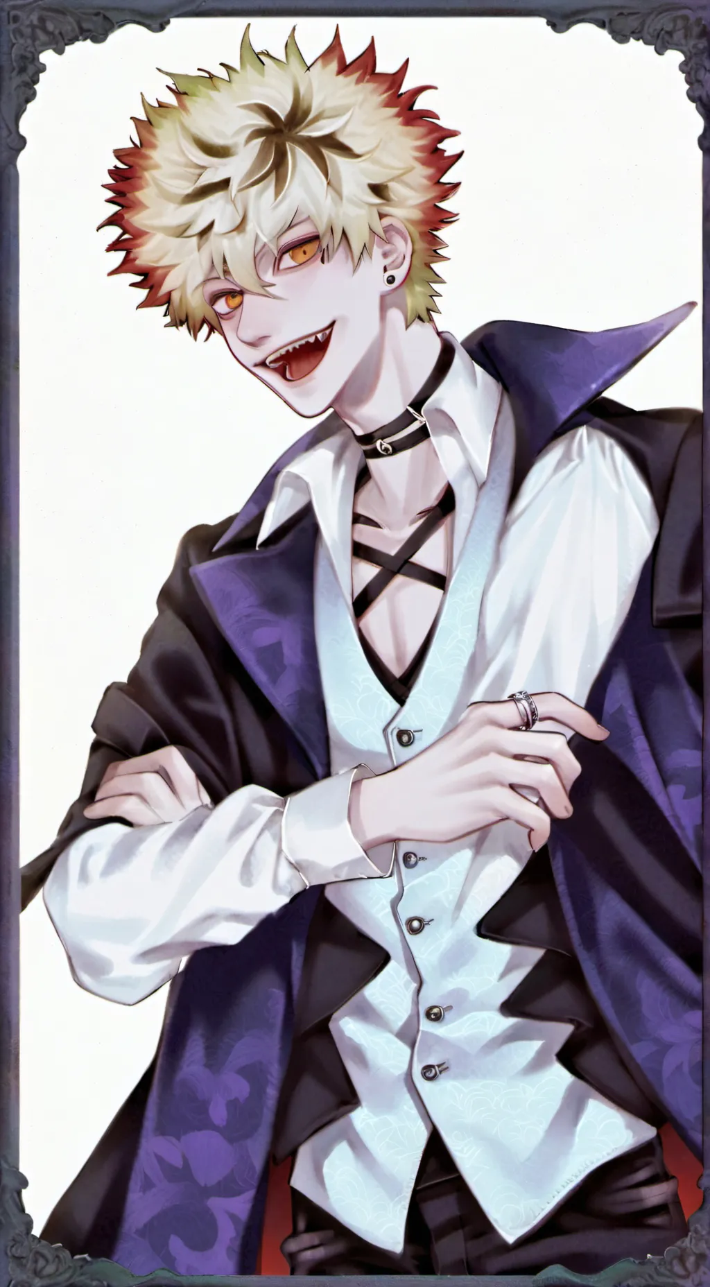 ai character: Villain Bakugo background