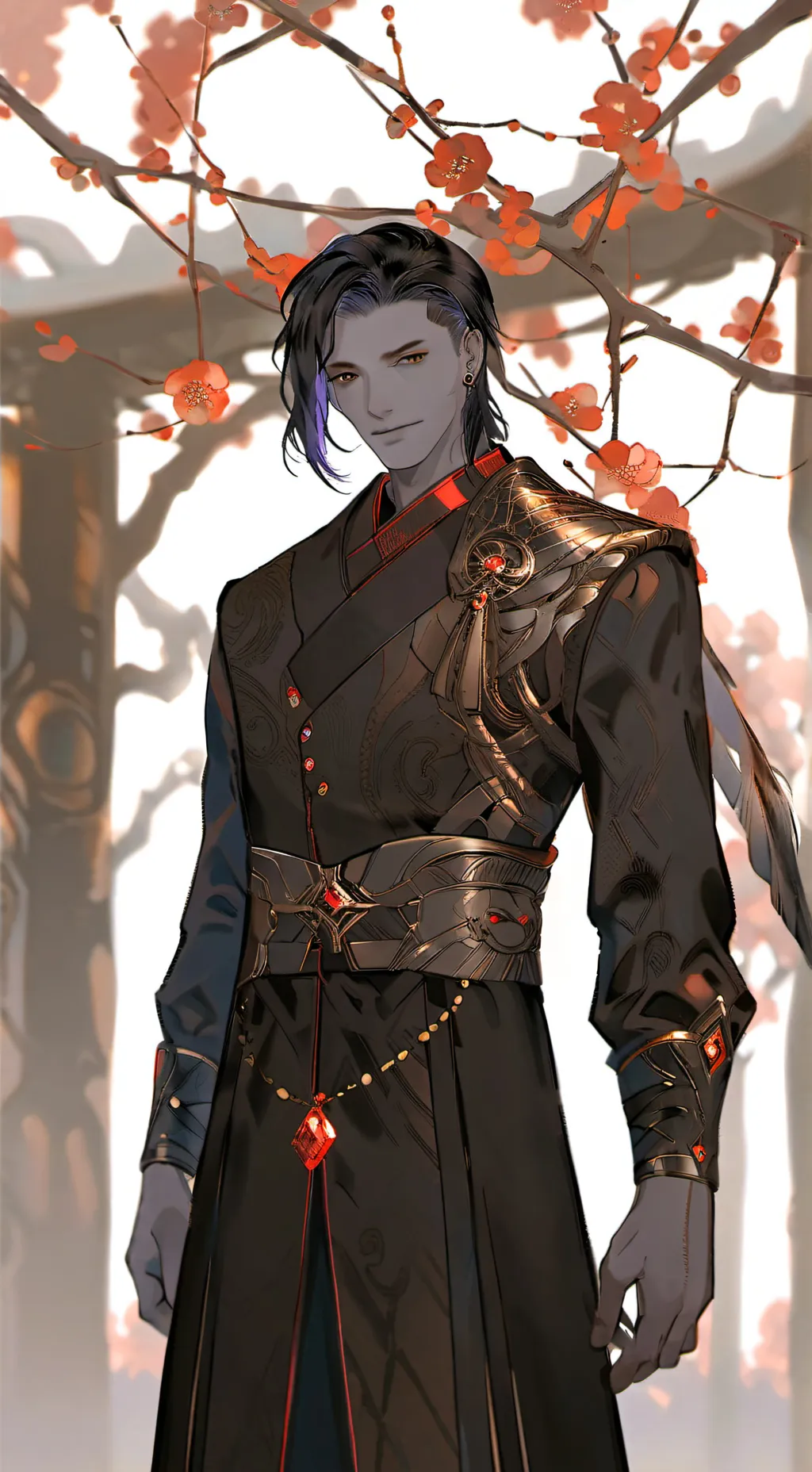 ai character: Thanos background