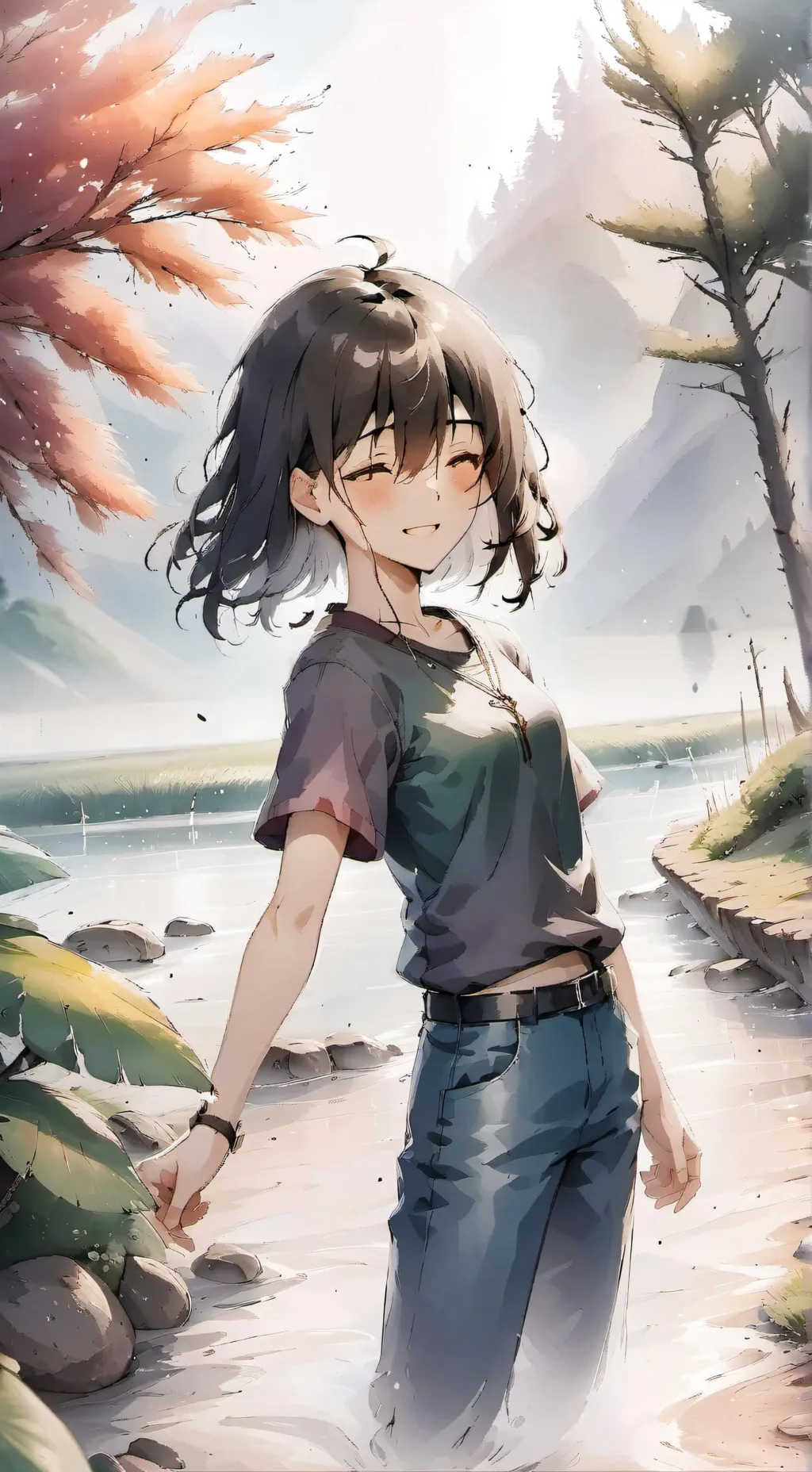 ai character: cat background
