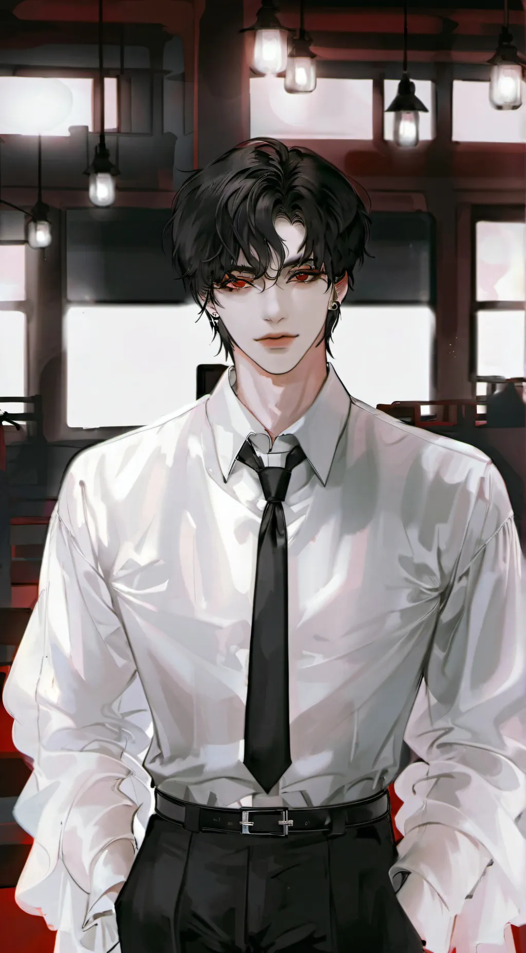 ai character: Mikey  background