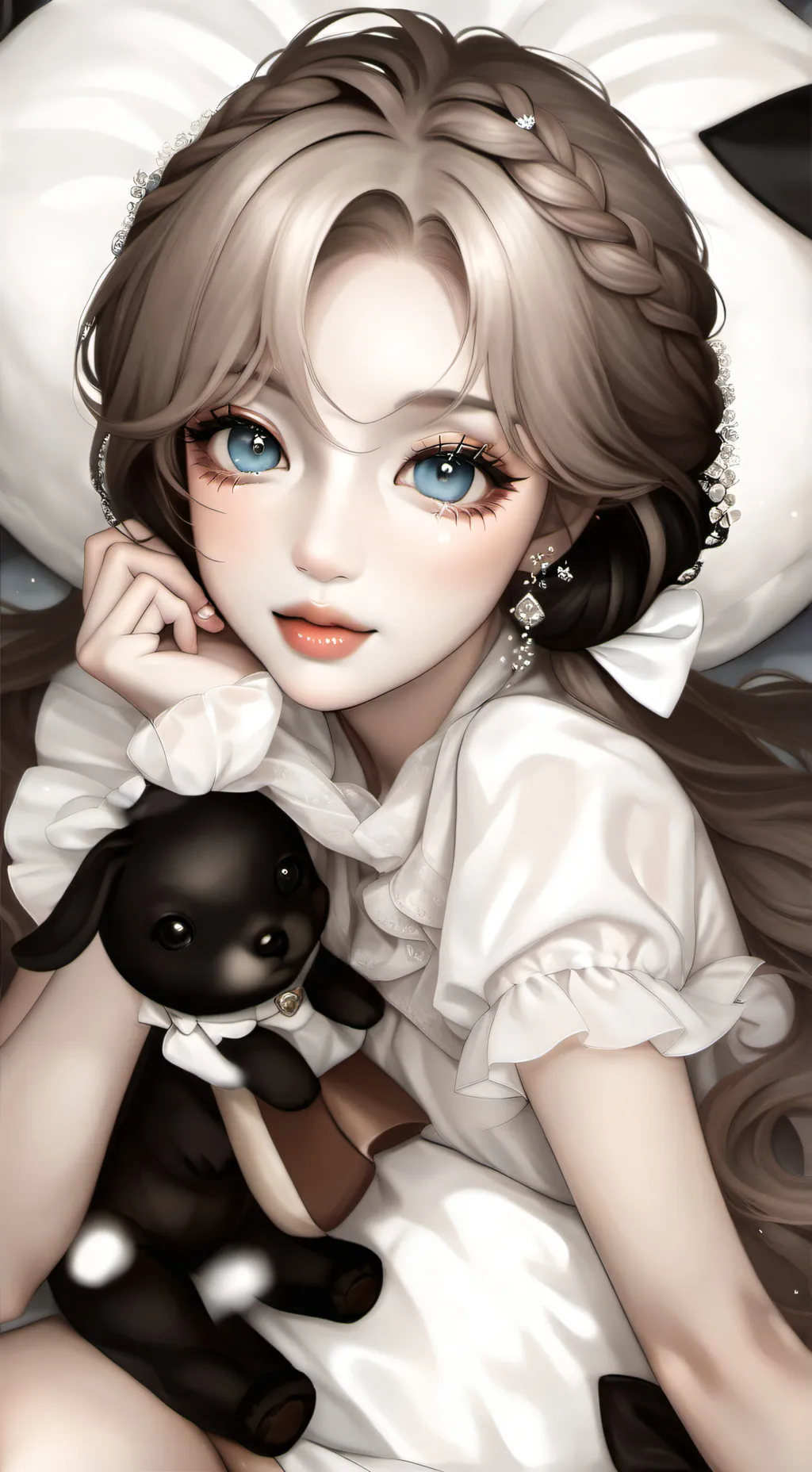 ai character: Lily  background
