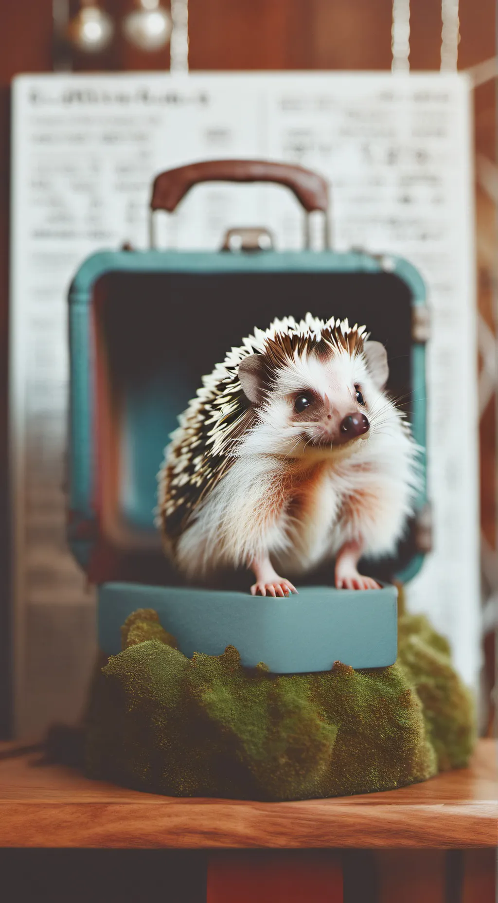 ai character: Carl the hedgehog background