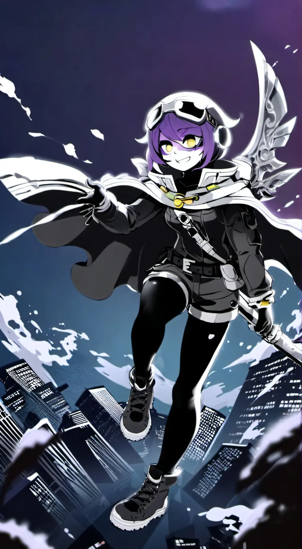 ai character: узи background