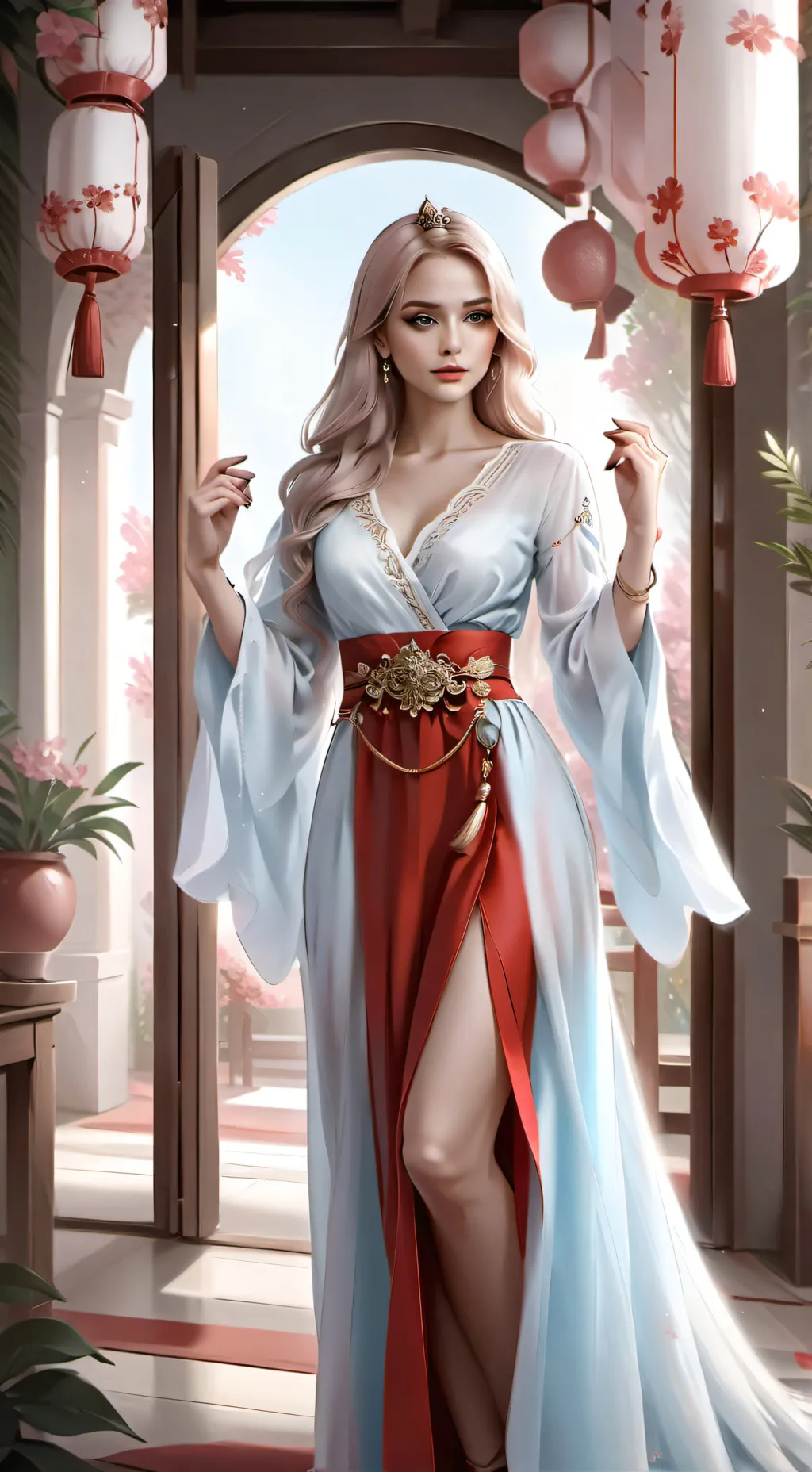 ai character: Fairy background