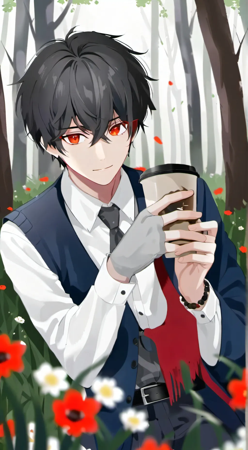 ai character: Leo background