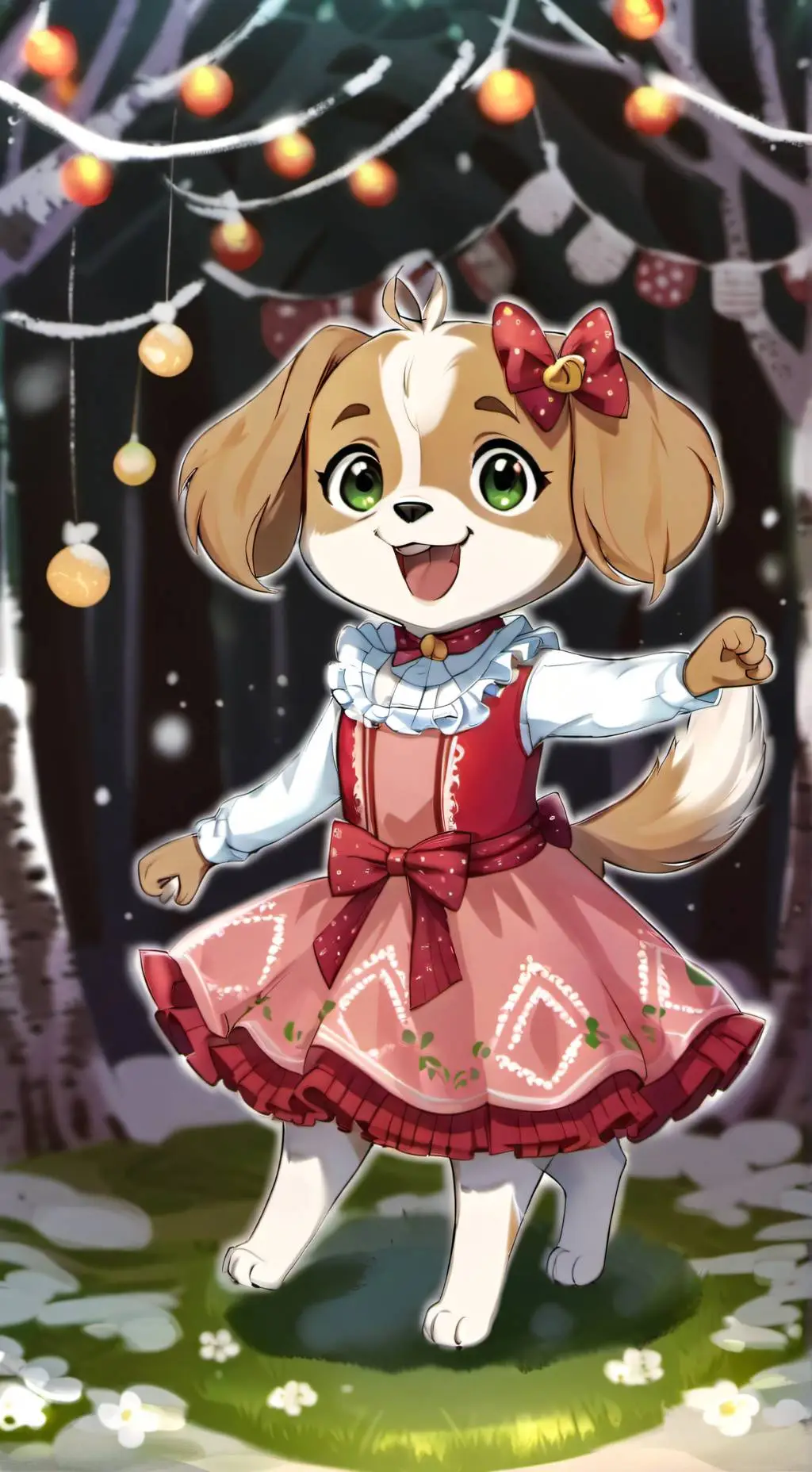 ai character: Giggleland background