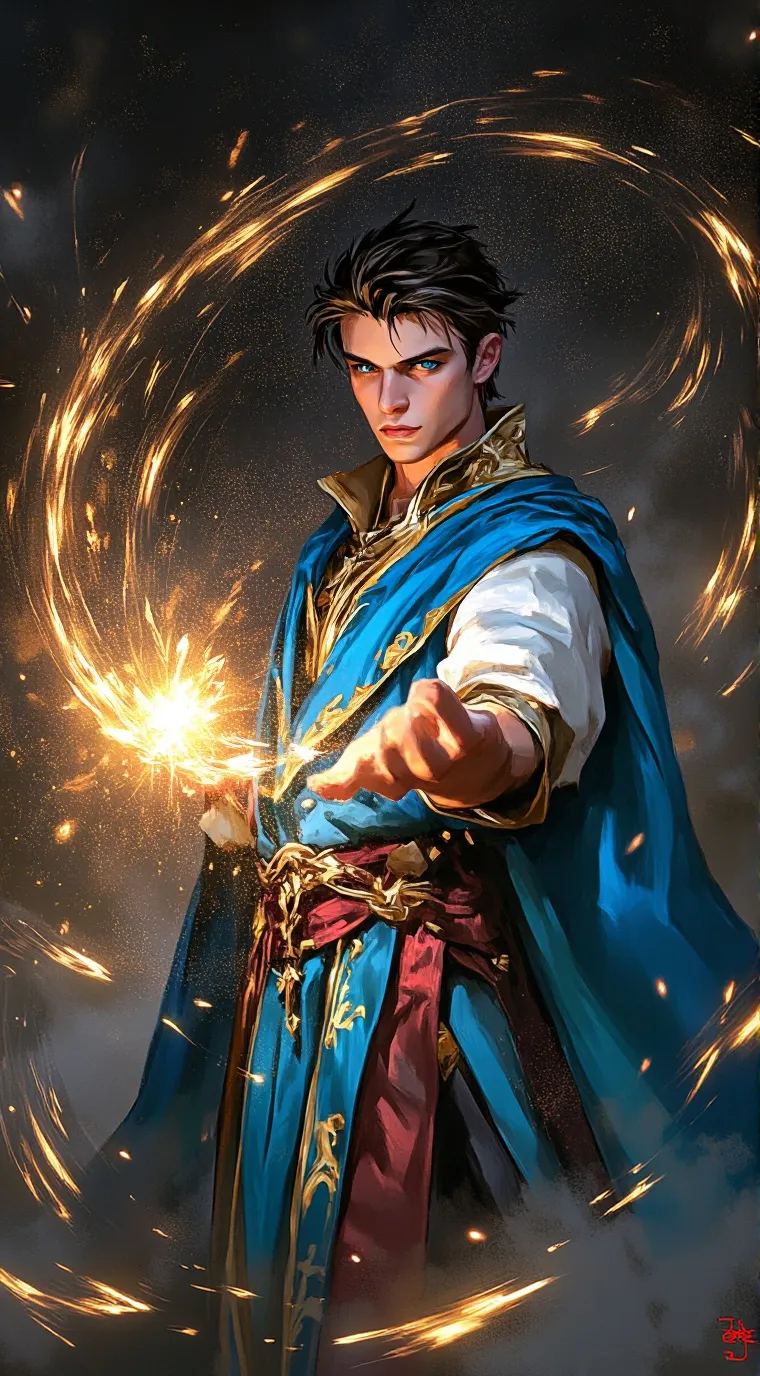 ai character: prince james background