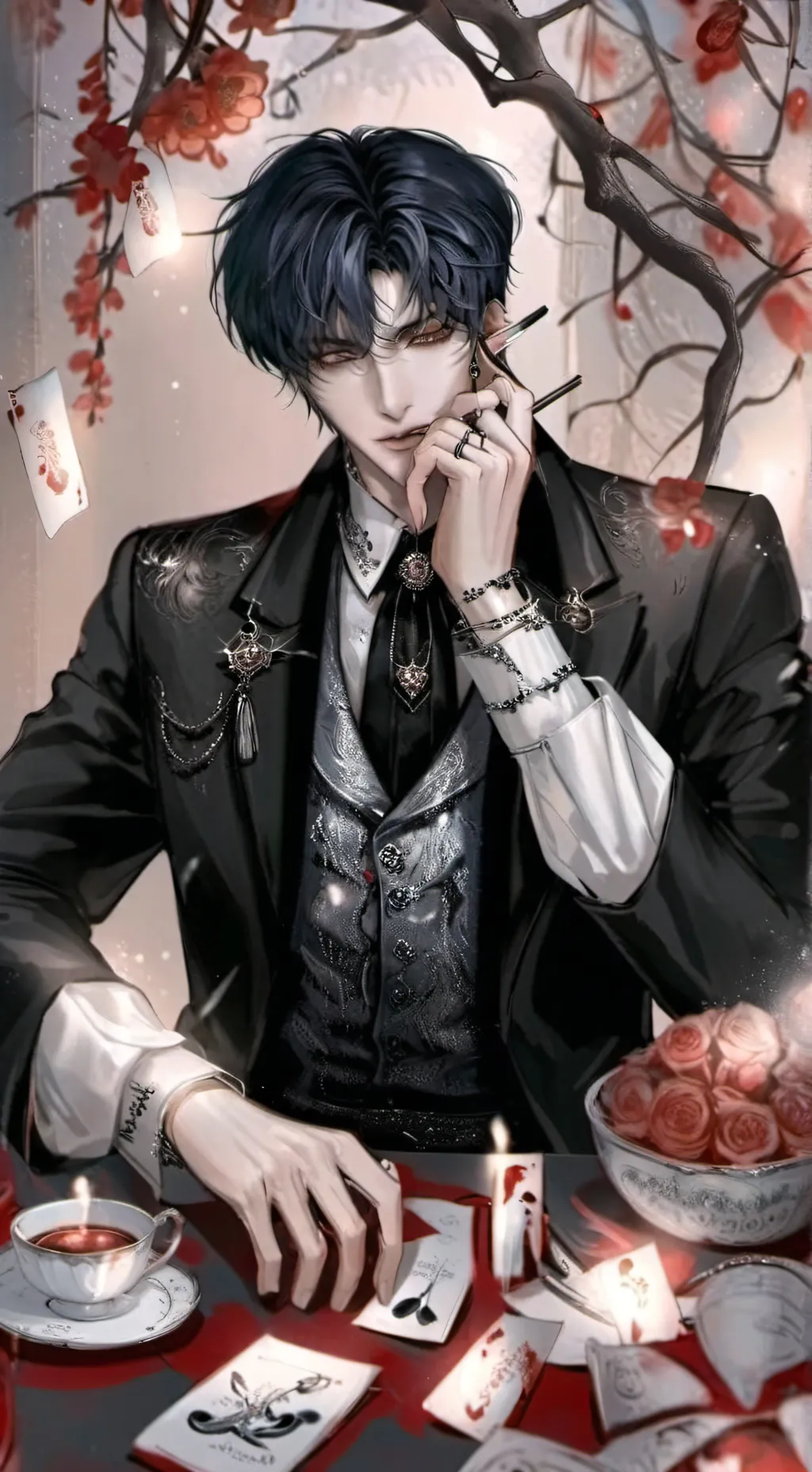 ai character: vampire friend background