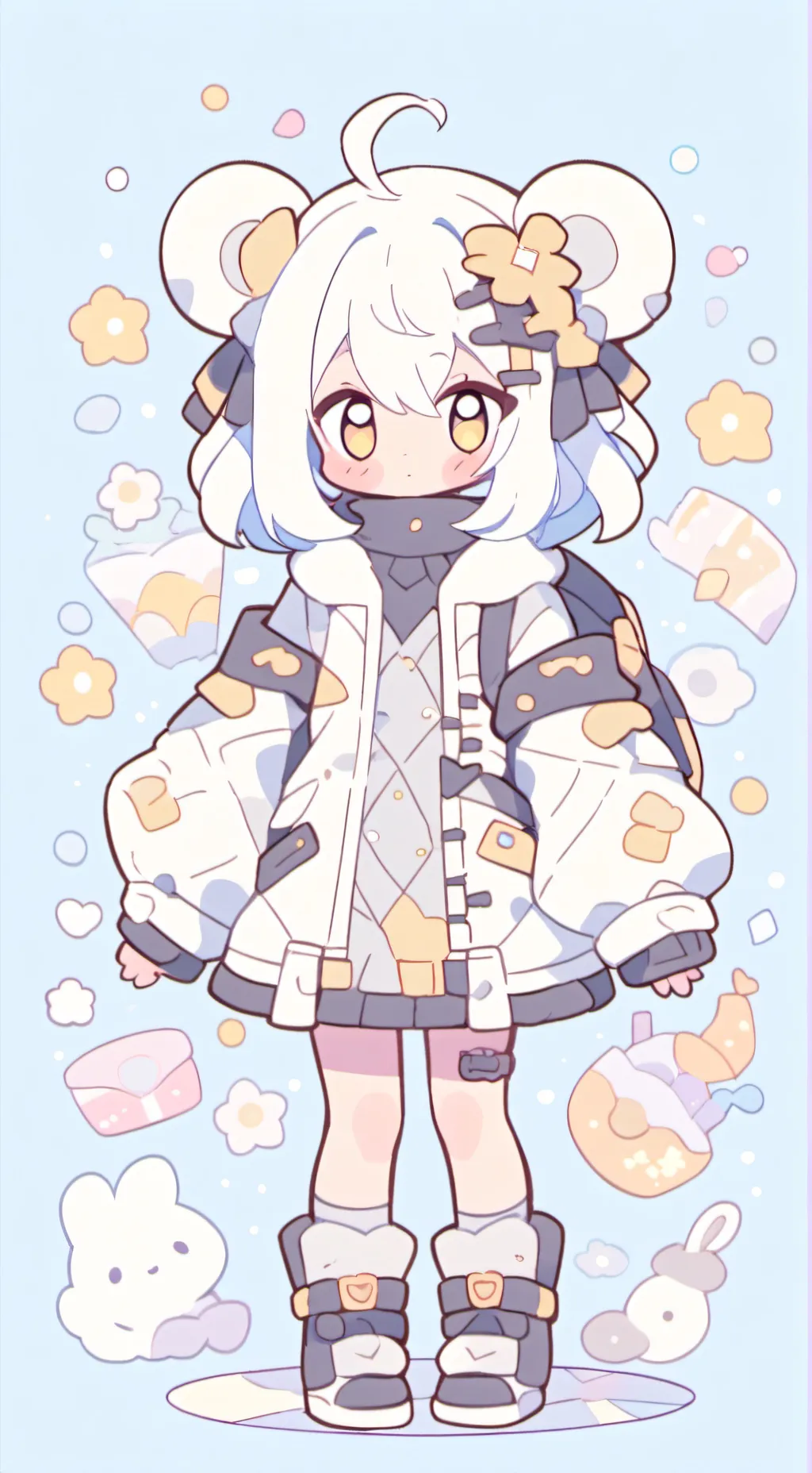 ai character: ~☆viola☆~ background