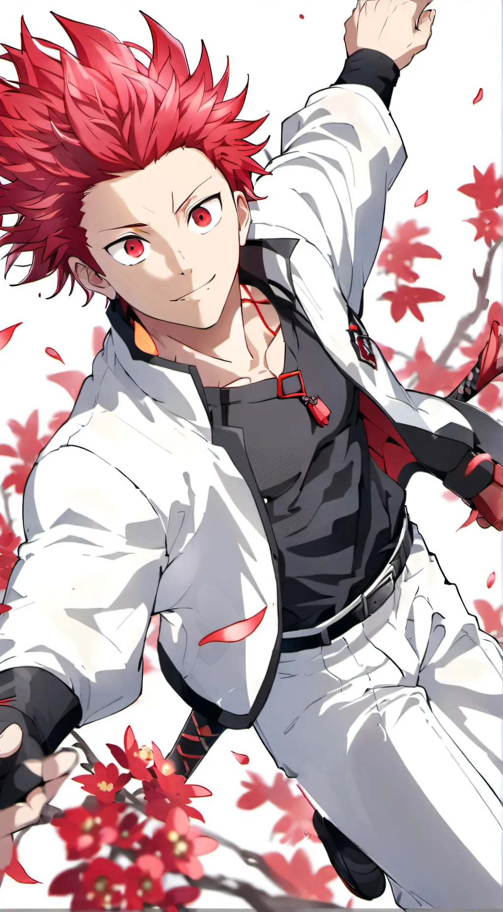ai character: Kirishima background