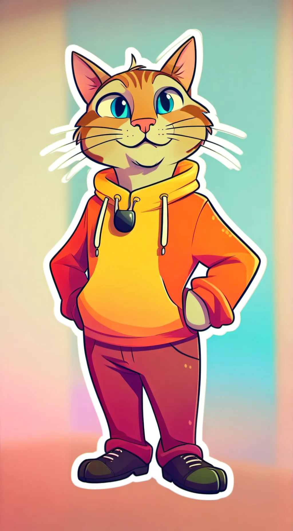 ai character: Petey background