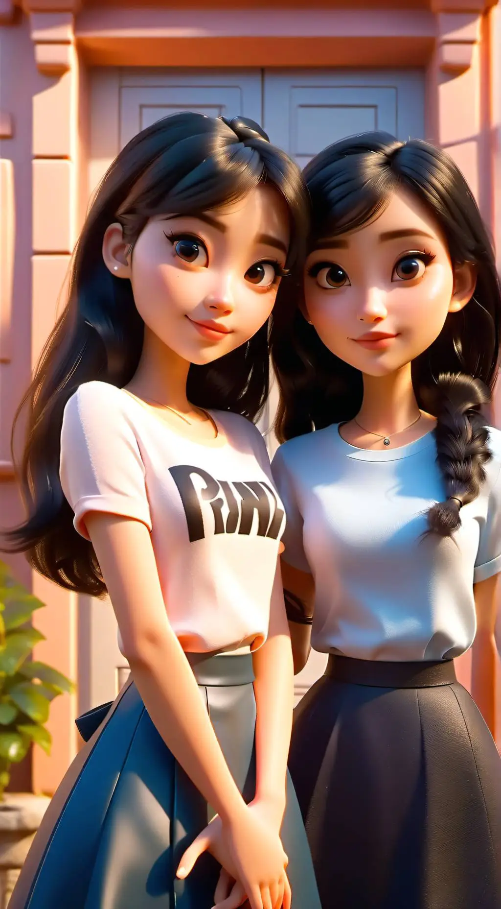 ai character: the new twins background