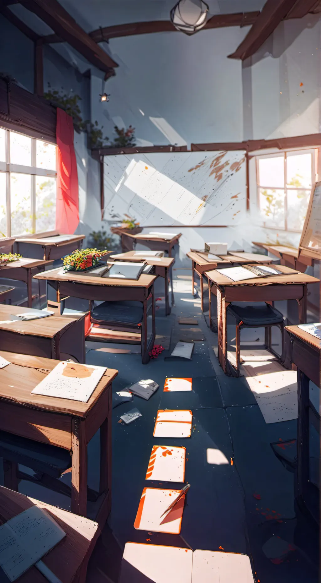 ai character: MHA - The Attack background