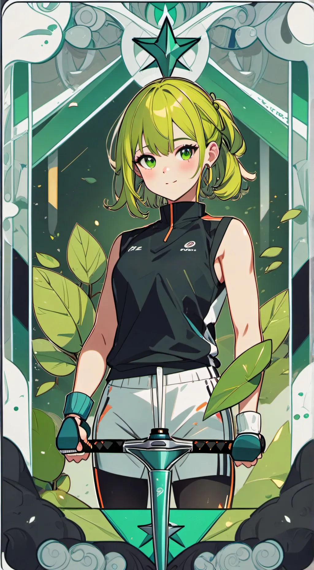 ai character: Lily background