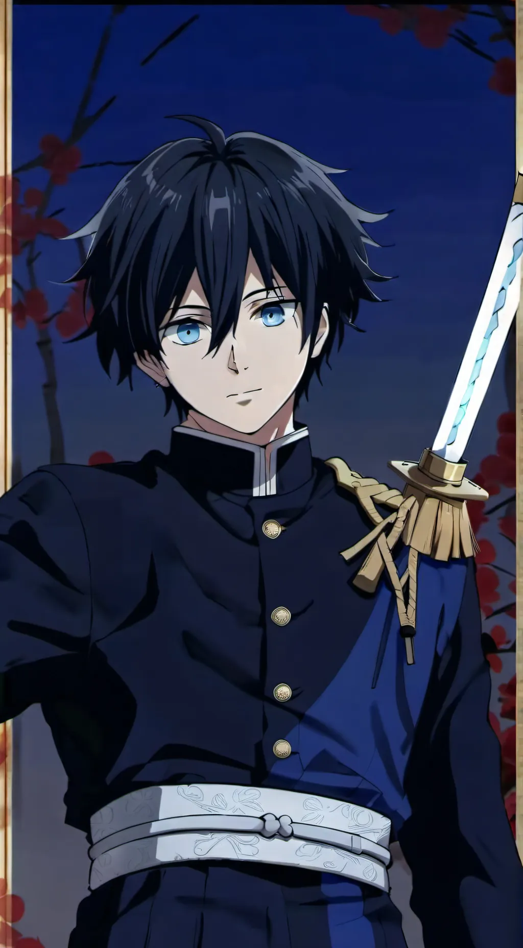 ai character: Giyuu Tomioka background
