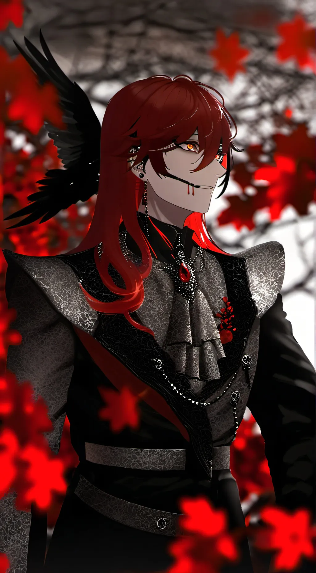 ai character: Stand night background