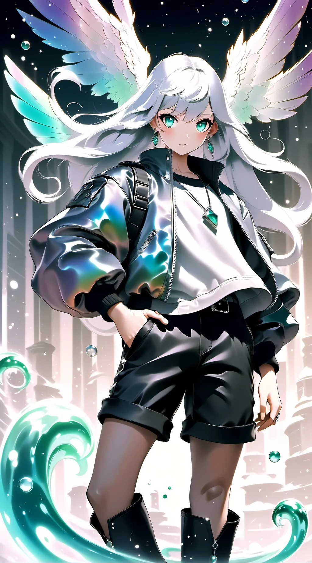 ai character: The Three Lights background