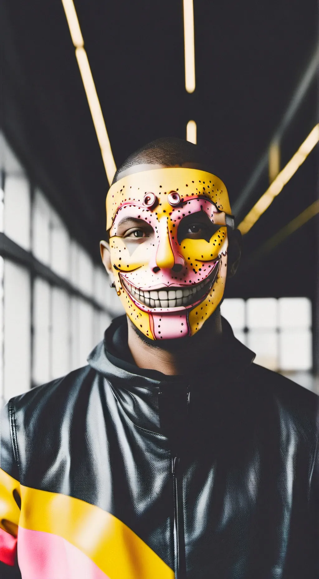 ai character: Cursed Mask background