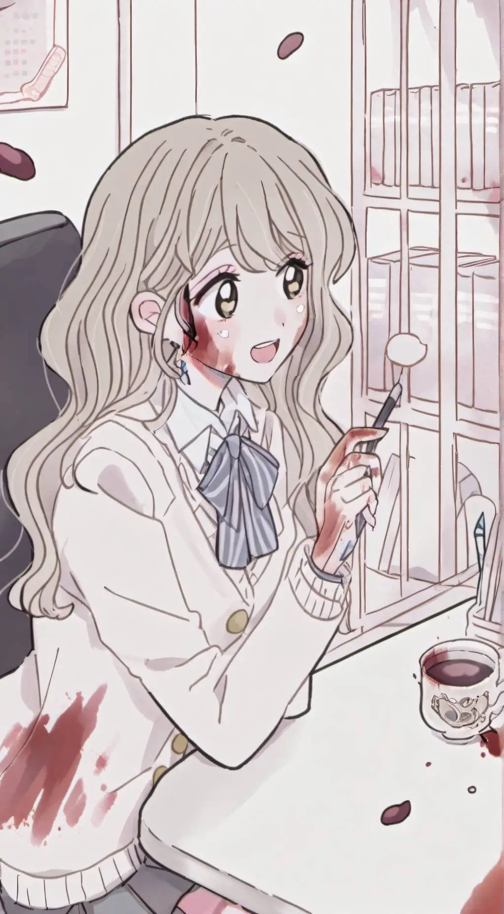 ai character: yandere simulator! background